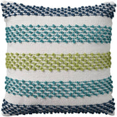 Nourison outdoor pillows VJ062-BLMTC-18X18IN